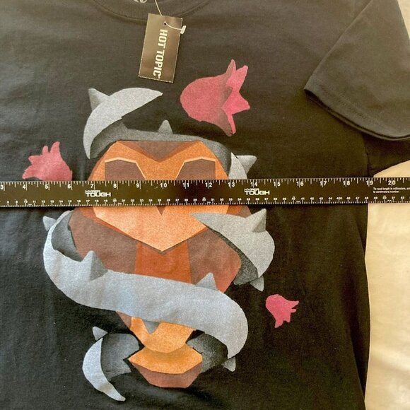 Disney Hot Topic NWT Owlhouse Owlbert Staff Tee Black Graphic T-Shirt-XS - Picture 8 of 10